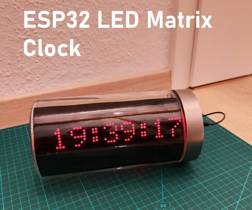 Source reference for LED matrix clock; not a CAIBI build