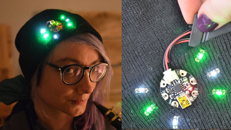 LED Sequin Wearable