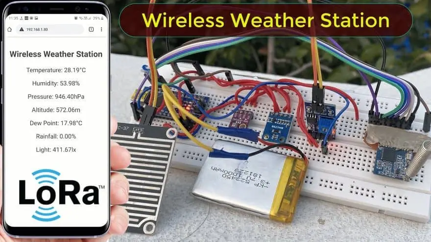 Source reference for LoRa garden weather station; not a CAIBI build