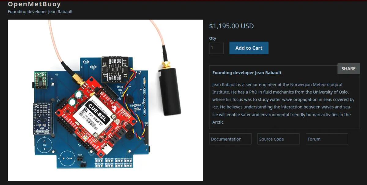 Source reference for OpenMetBuoy; not a CAIBI build