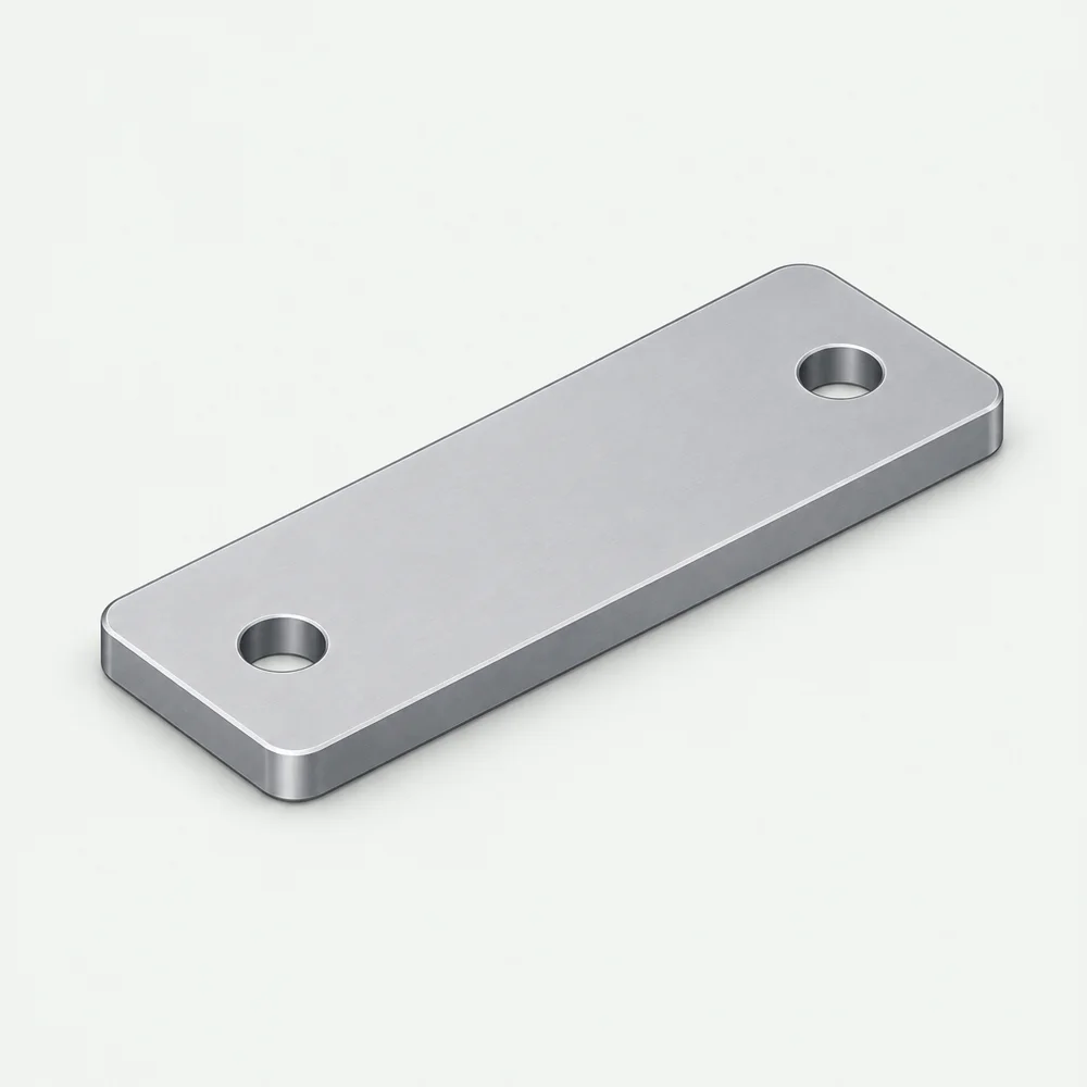Two-hole mounting plate concept